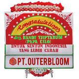 AIA PAPAN BUNGA CONGRATULATIONS 021