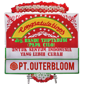 AIA PAPAN BUNGA CONGRATULATIONS 021