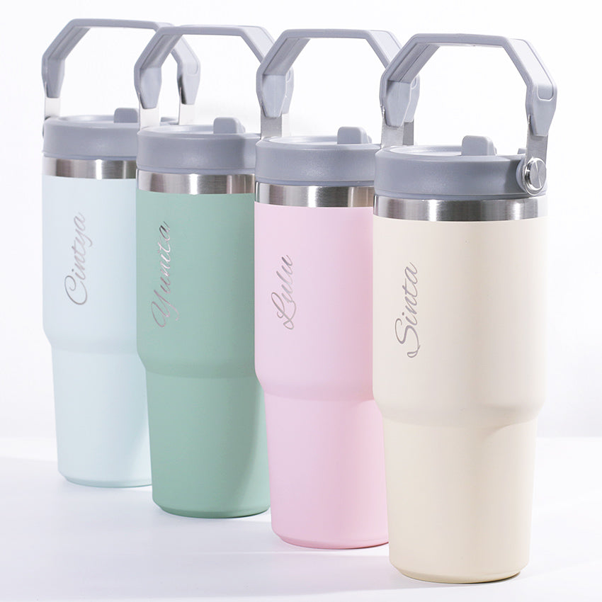 Outerbloom Personalized Tumbler Titan Cotton Pink - 500 mL