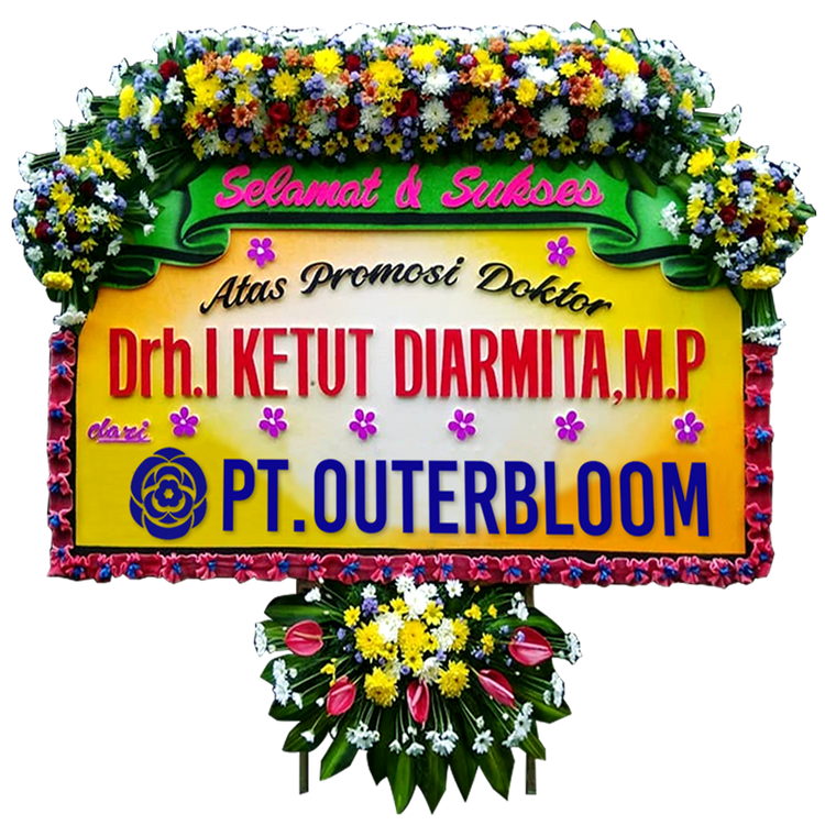AIA PAPAN BUNGA CONGRATULATIONS 020