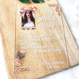 Personalized Acrylic Greeting Card