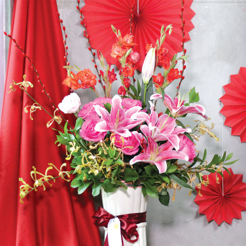 Bloom of Fortune in Vase