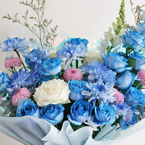 [Valentine] Blue Valentine Bouquet