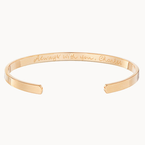 [US] Bridget Personalized Bangle No Engraved