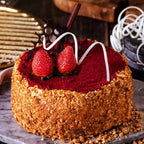 Red Velvet Nouget Cake