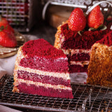 Outerbloom Red Velvet Nouget Cake