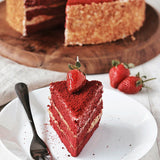 Outerbloom Red Velvet Nouget Cake