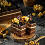 Cho Salted Caramel Cake