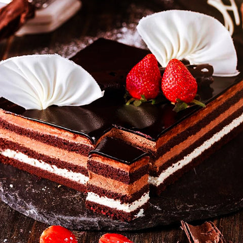 Chocolate Ivory Cake