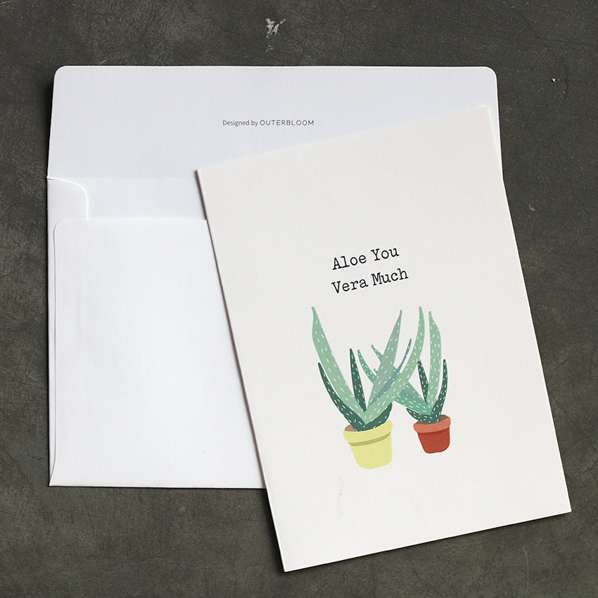Outerbloom Cardkit Aloe You Vera Much