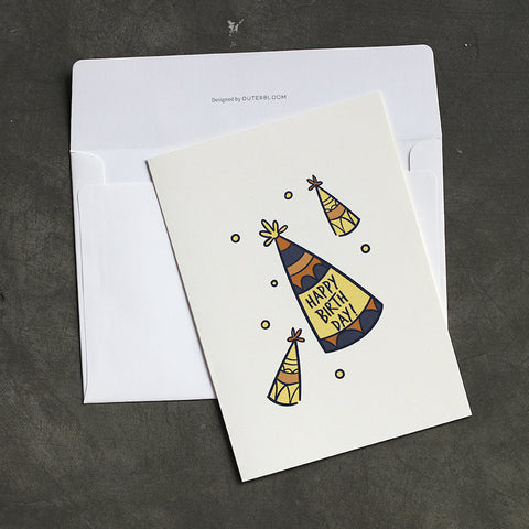 Outerbloom Cardkit Birthday Party Hat