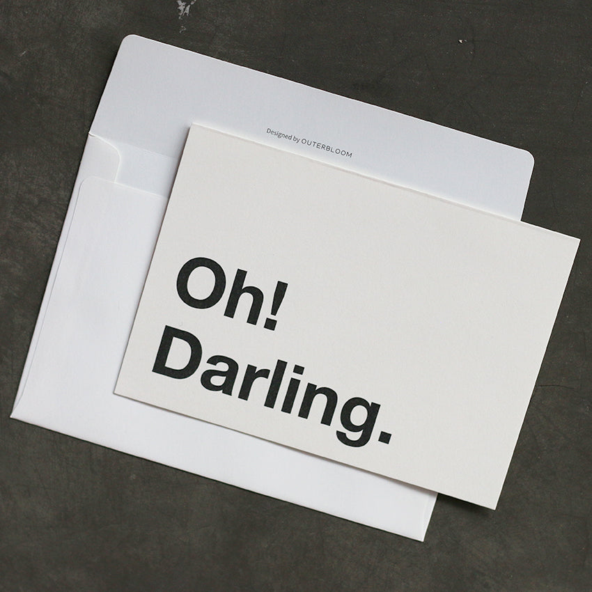 Outerbloom Cardkit Oh Darling