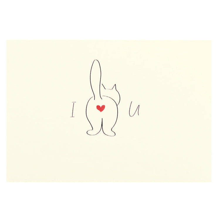 Outerbloom Cardkit CatButt Love