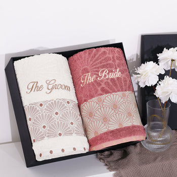 Couple Set Love Faith Towel