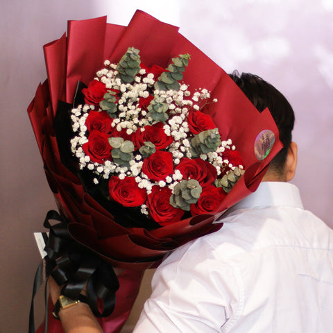 [Valentine] Crimson Crush Bouquet