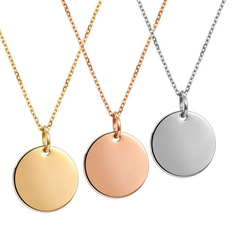 [US] Gaia Personalized Necklace No Engraved