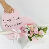 Hold My Heart Hand Bouquet - Pink