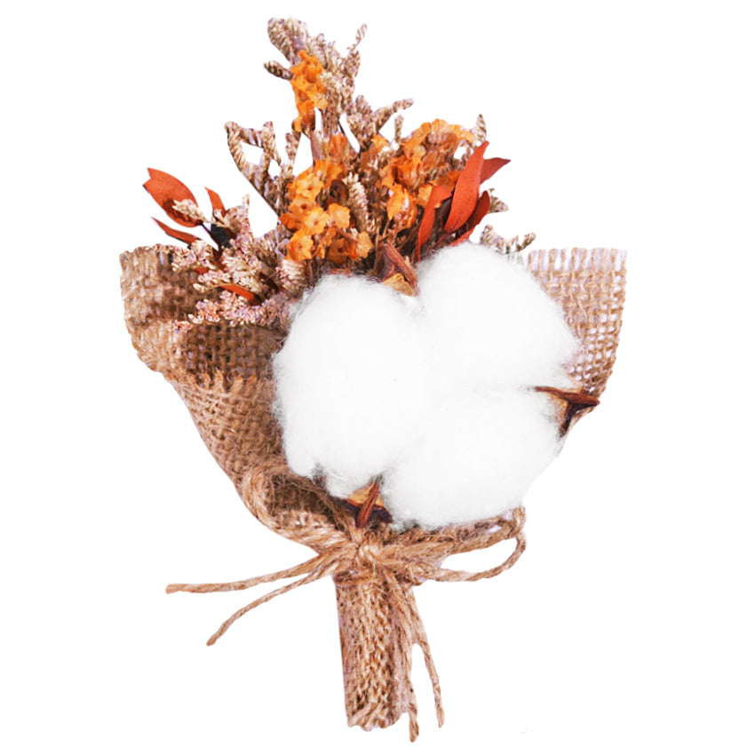 Jute Serenity Flower Card