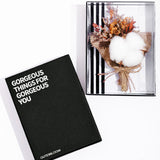 Jute Serenity Flower Card