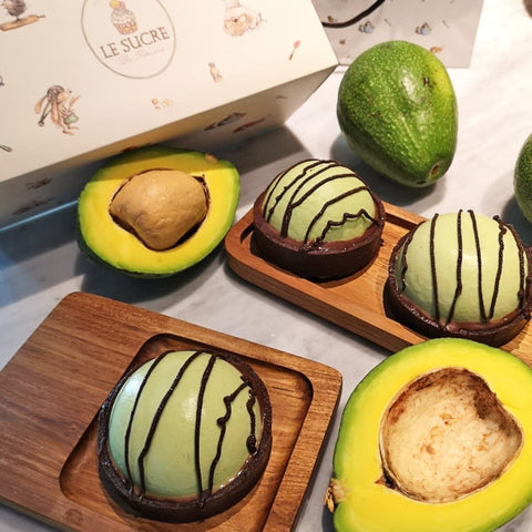 Le Sucre Premium Avocado Mousse with Dark Chocolate Tart