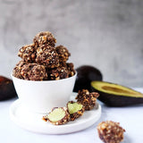 Le Sucre Premium Avocado Mousse with Crunchy Callebaut Chocolate & Regal