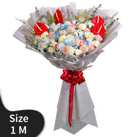 [Valentine] Majestic Bloom Royale Bouquet