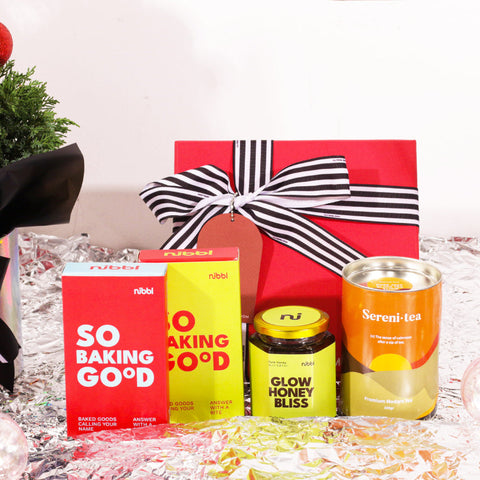 Christmas Merry Red Bite Hampers