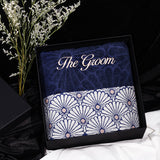 Single Set Sunny Bloom Navy Towel