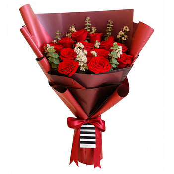 [Valentine] Rosabelle Hand Bouquet