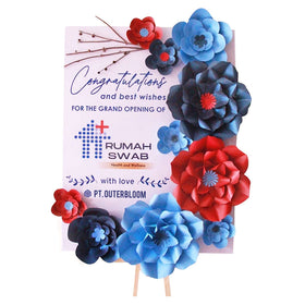 Serenata Paper Flower Board