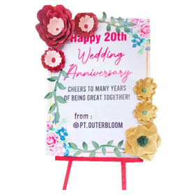 Bellissimo Paper Flower Board