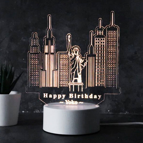 Outerbloom Custom Glow Acrylic Lamp