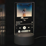 Outerbloom Custom Spotify Acrylic Lamp