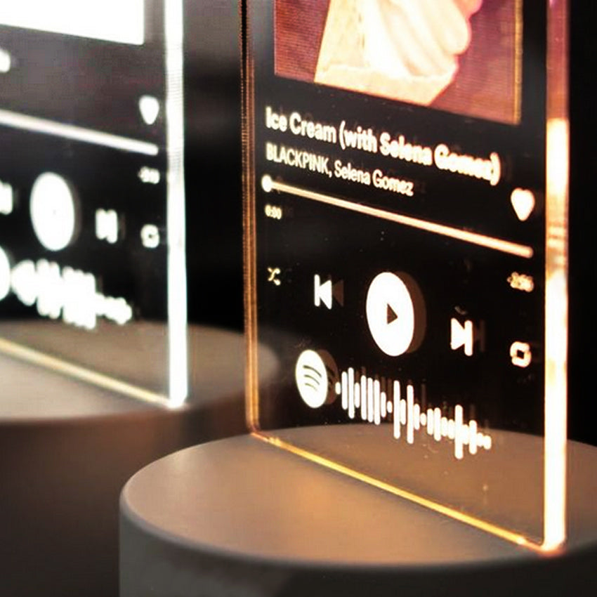 Outerbloom Custom Spotify Acrylic Lamp