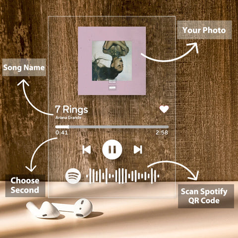 Outerbloom Custom Spotify Acrylic Lamp