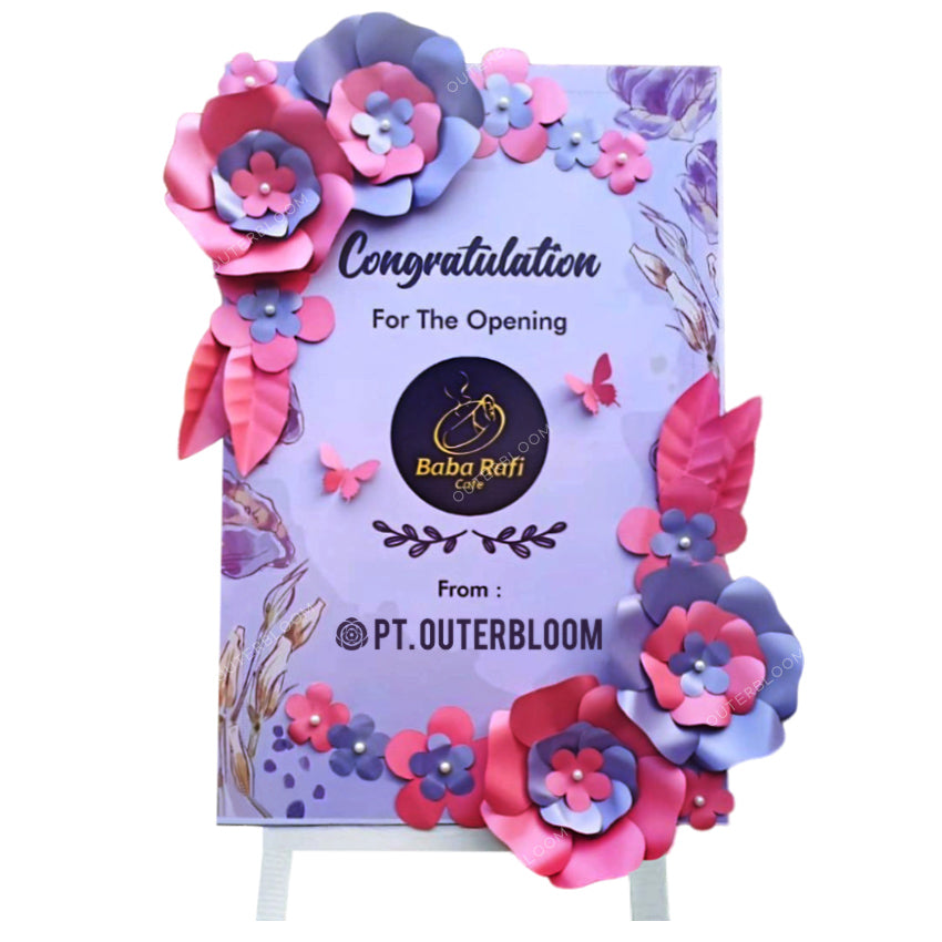 Avery Paper Flower Board