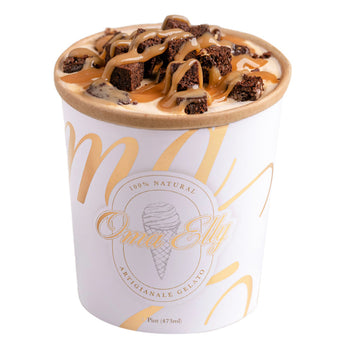 Oma Elly Dulce De Leche Biscoff Gelato - 460 mL