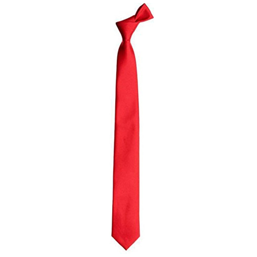 Men's Collection Classic Neck Tie Red