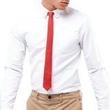 Men's Collection Classic Neck Tie Red