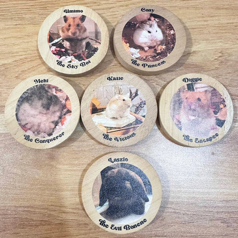 Personalized Coaster Wood