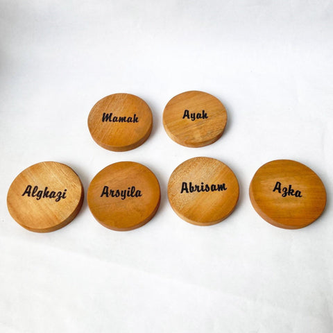 Personalized Coaster Wood