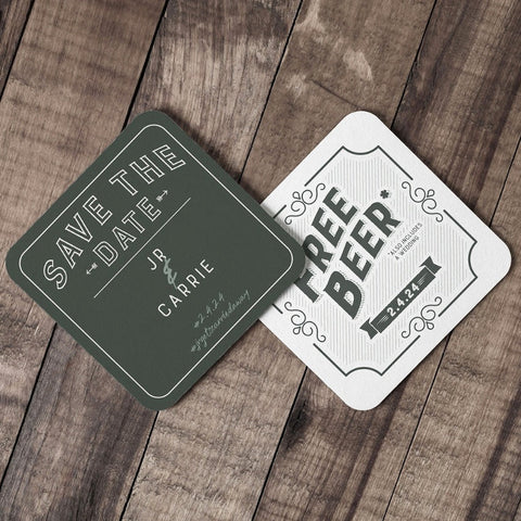 Personalized Coaster Square