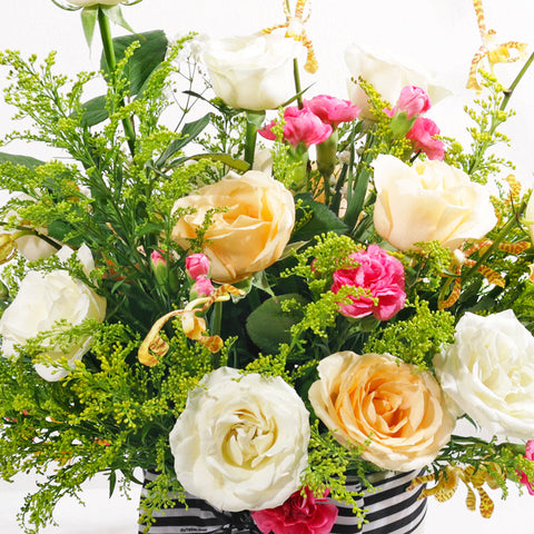 Petal Symphony in Vase