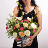 [Valentine] Petal Symphony in Vase