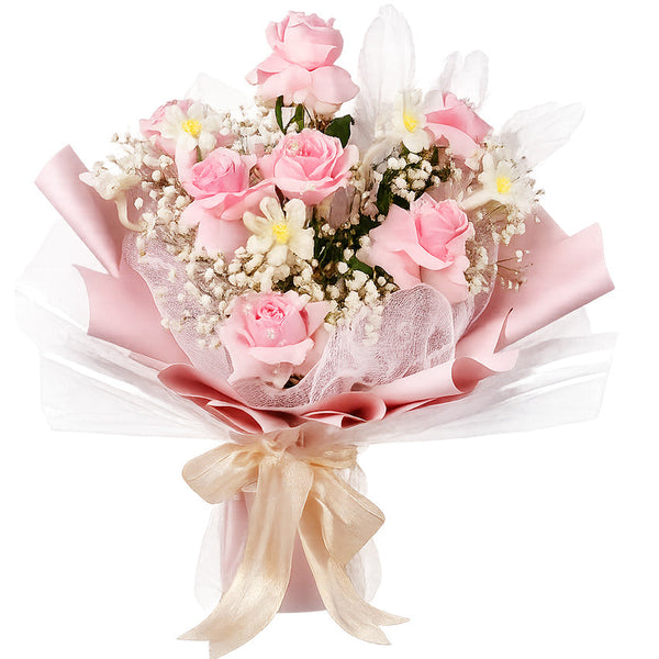 Jual Pink Symphony Bouquet Harga Terbaik Mei 2026 | Outerbloom Business