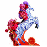 Porcelain Horse in Vase