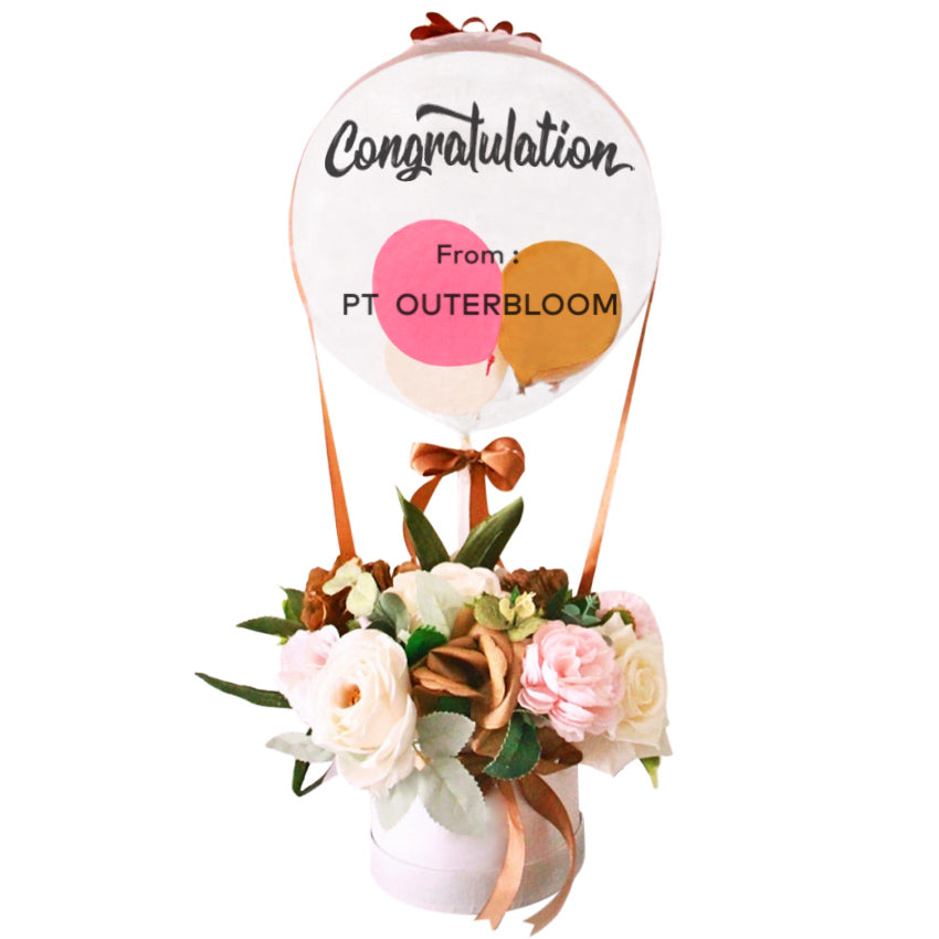 Praise Petals Balloon Artificial
