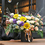 Queen of My Heart in Vase