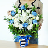 Royal Sapphire in Vase