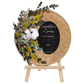 Rustic Circle Flower